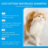 No-Rinse Flea Shampoo for Cats – Waterless Flea & Tick Treatment