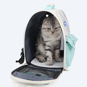 Foldable Cat Carrier Backpack – Travel Pet Backpack Bag
