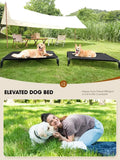 Elevated Orthopedic Dog Bed Large – Cooling, Outdoor & Senior Relief