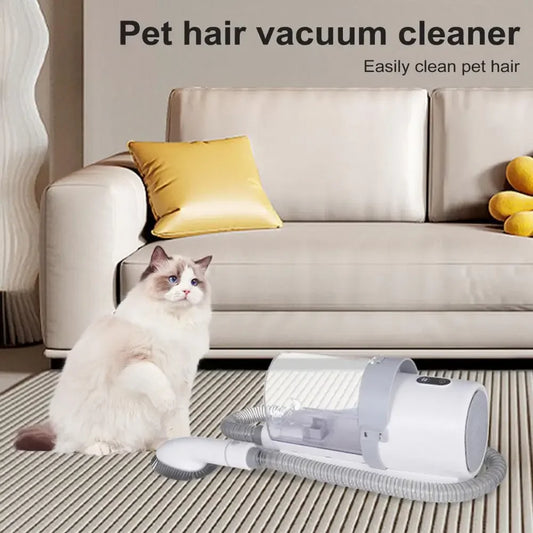 dog grooming vacuum kit attachments for pet hair removal

