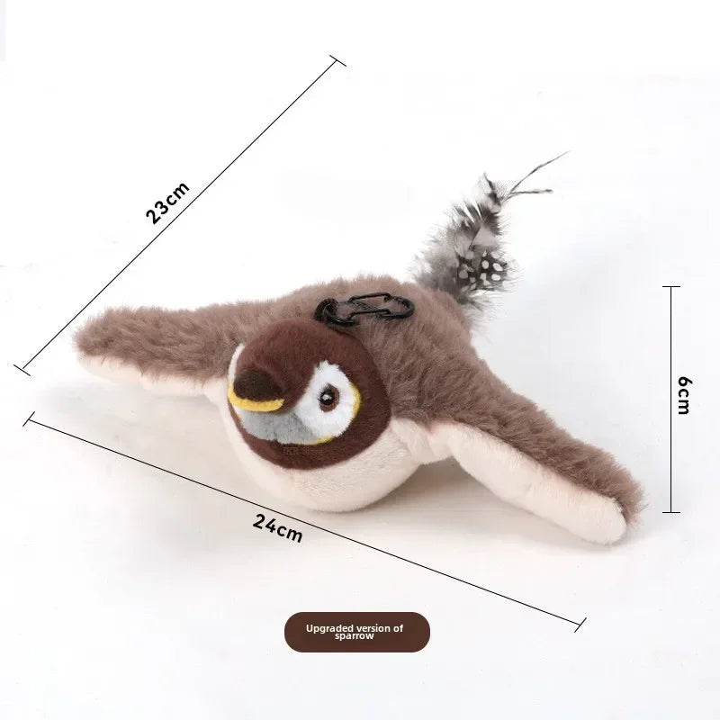 Catnip Electric Bird Toy – USB Activated Cat Toy