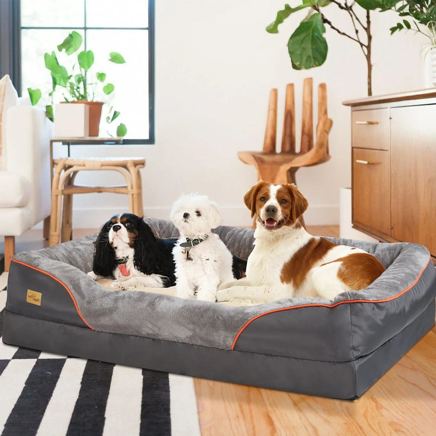 Large Soft Dog Bed for Extra Comfort