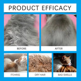 No-Rinse Flea Shampoo for Cats – Waterless Flea & Tick Treatment
