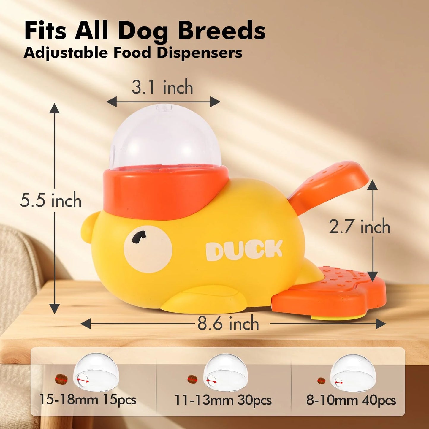 Dog Treat Dispenser Toy – Interactive Slow Feeder