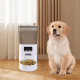 Automatic Cat Feeder 5L – Timed Pet Food Dispenser - Image #0