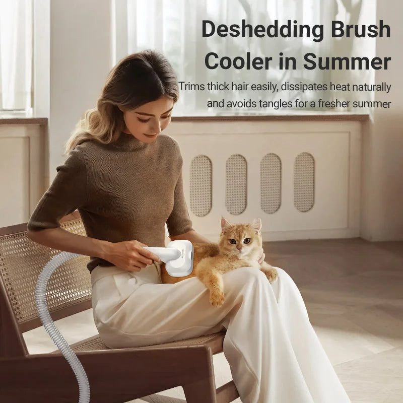 5-in-1 Pet Grooming Vacuum Kit for Cats & Dogs