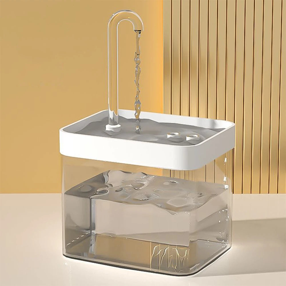 USB Cat Water Fountain – Silent Auto-Filtering
