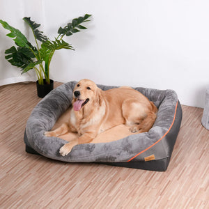XL Orthopedic Dog Bed – Soft Foam, Washable Cover