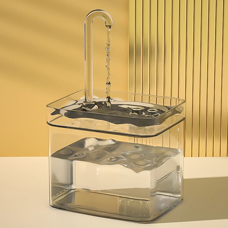 usb cat water fountain automatic recirculating drinker

