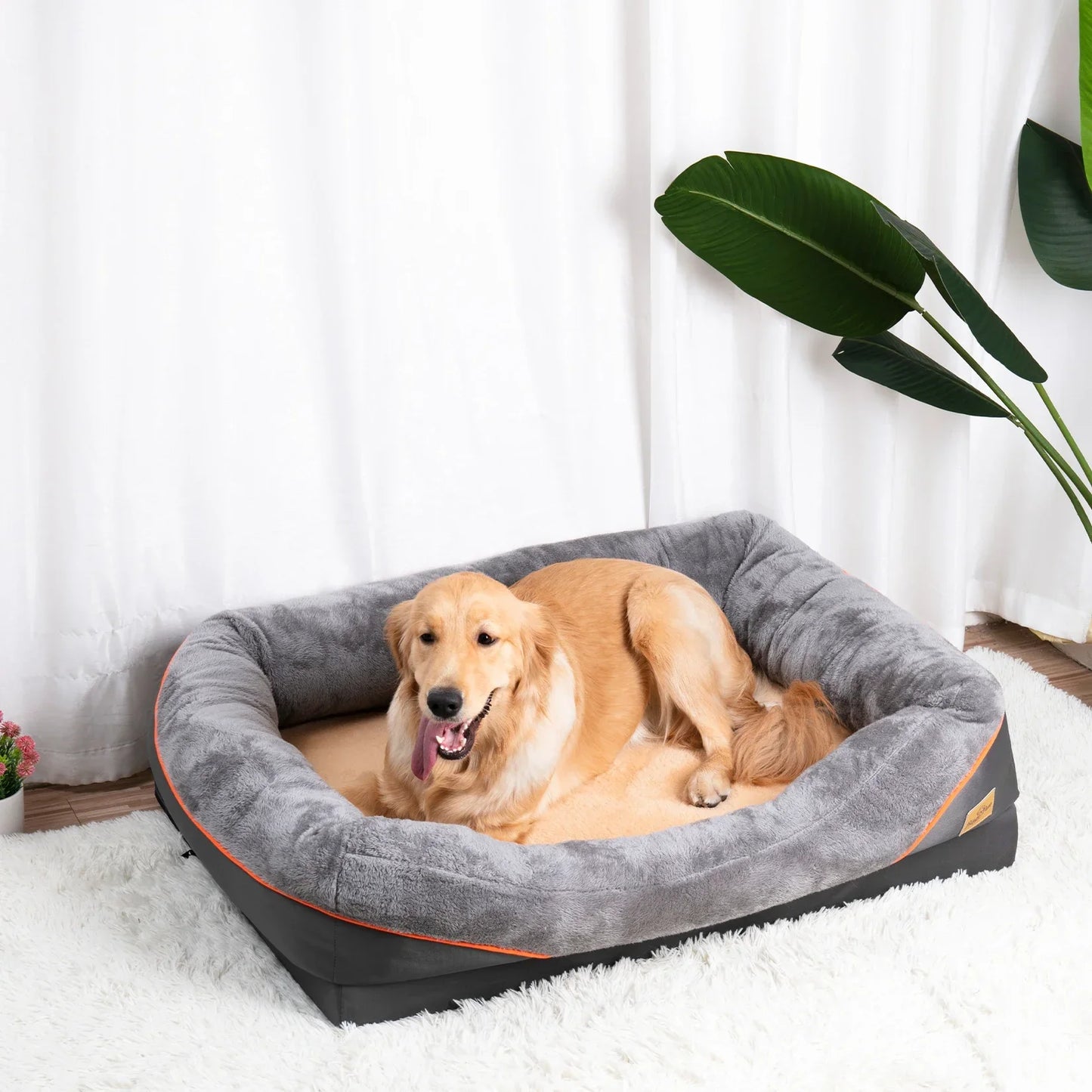 Large Soft Dog Bed for Extra Comfort