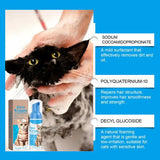 No-Rinse Flea Shampoo for Cats – Waterless Flea & Tick Treatment