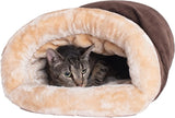 Warm Cat Sleeping Bag – Plush Self-Warming Bed for Cats