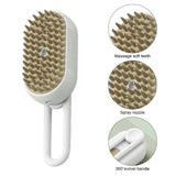Cat Steam Grooming Brush Interactive Self Cleaning pettechhair