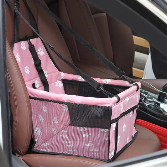 Waterproof dog car seat cover hammock style cushion

