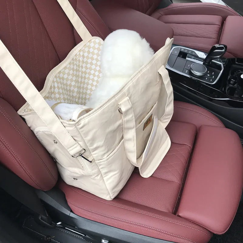 Portable Dog Carrier Bag – Shoulder Travel Carrier