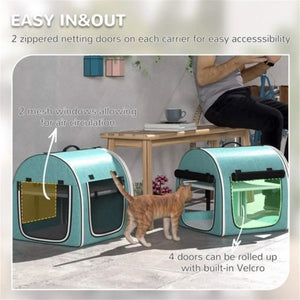 Pet Carrier Bag 2025 Design – Travel Bag for Cats & Small Dogs