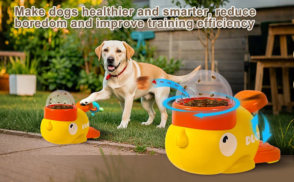Interactive Dog Treat Dispenser Toy – Puzzle Slow Feeder Ball