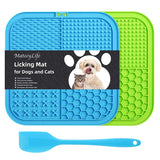 Dog Slow Feeders Mats Lick Mat Boredom Anxiety Reduction Perfect for Food Yogurt Peanut Butter Alternative to Slow Feed Dog Bowl pettechhair