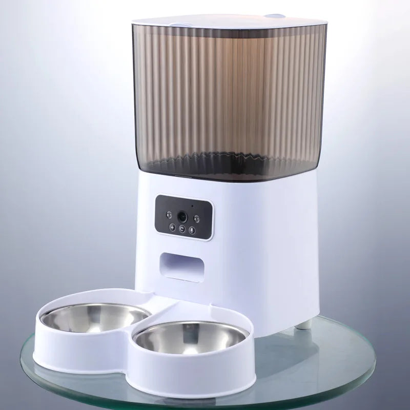 Smart Cat Feeder With Camera Automatic Dispenser