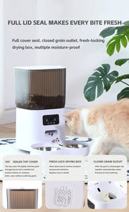 Smart Cat Feeder With Camera Automatic Dispenser