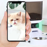 Smart Cat Feeder With Camera Automatic Dispenser