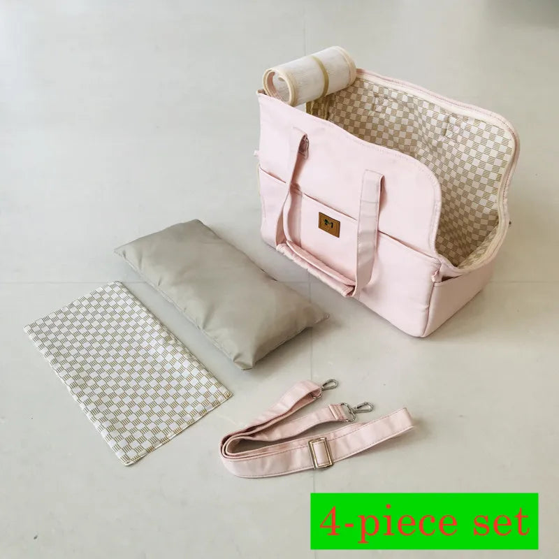 Portable Dog Carrier Bag – Shoulder Travel Carrier