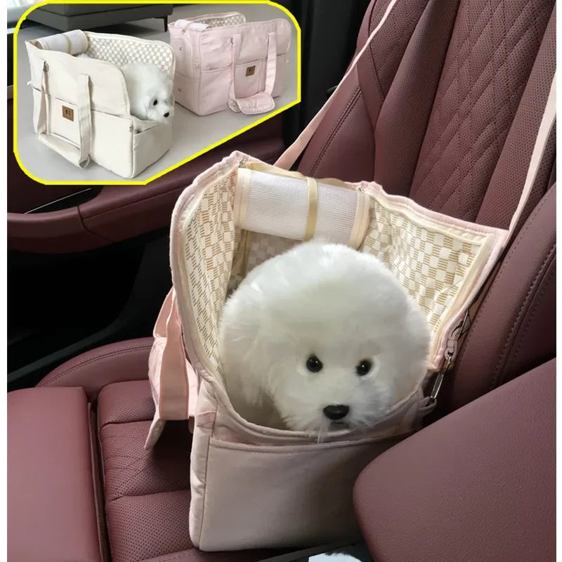 Portable Dog Carrier Bag – Shoulder Travel Carrier