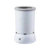 pettechhair compact white cylindrical electronic device with power button and top opening for tabletop use