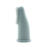 Pettechhair silicone pet finger brush for dogs and cats gentle grooming and toothpaste application