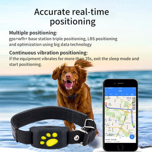 Blue silicone dog chew toy with yellow paw insert and side handles for interactive chewing and play